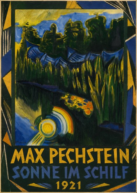 Max Pechstein Sonne Im Schilf No1 - Juliste