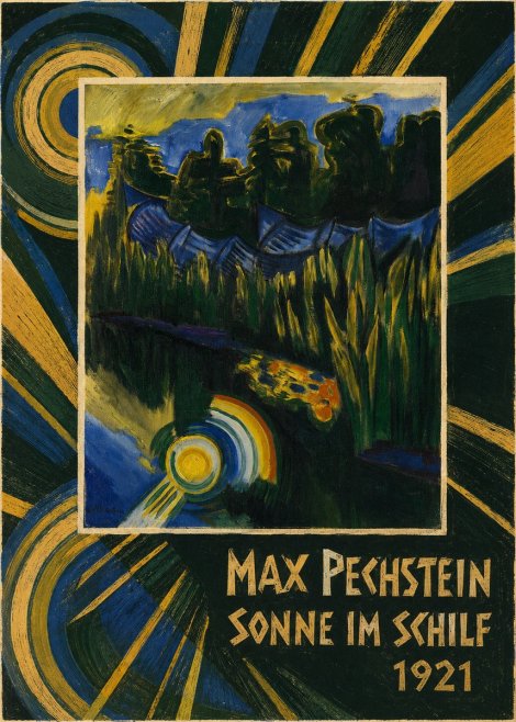 Max Pechstein Sonne Im Schilf No4 - Juliste