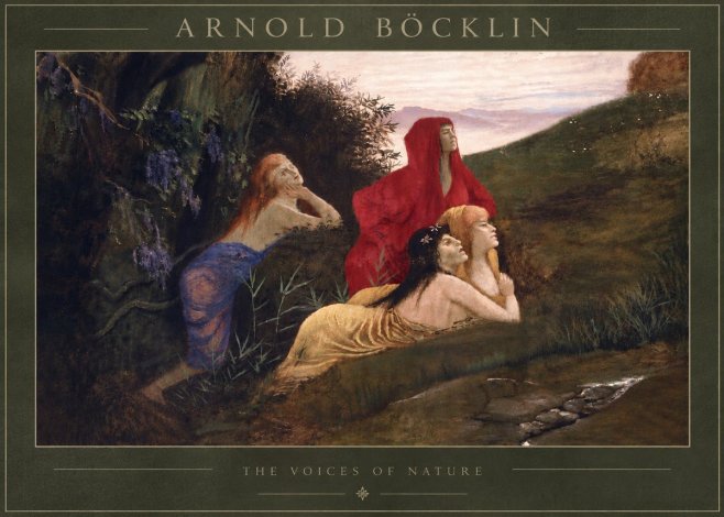 Arnold Böcklin The Voices of Nature No5 - Juliste