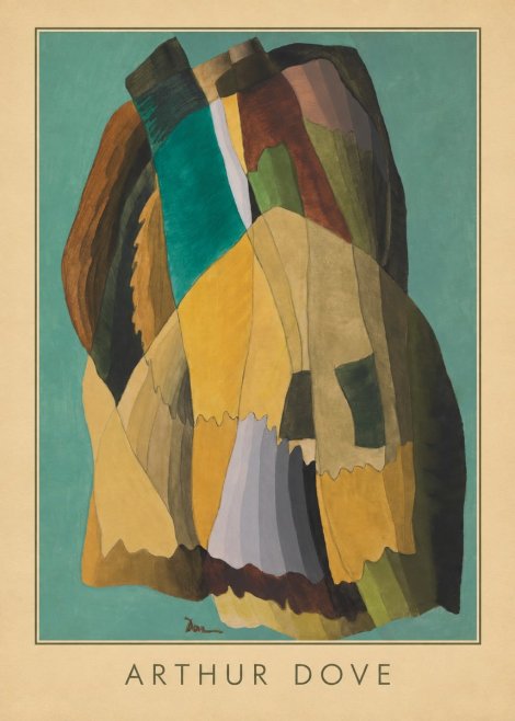 Arthur Dove Abstract Composition No4 - Juliste