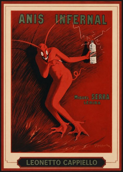 Leonetto Cappiello Anis Infernal II No1 - Juliste