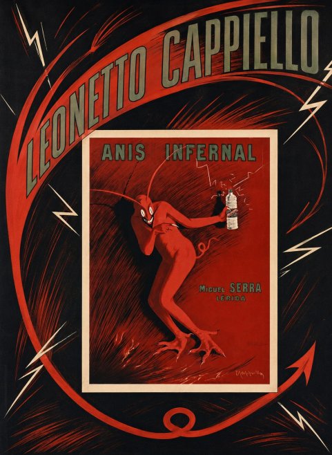 Leonetto Cappiello Anis Infernal II No5 - Juliste