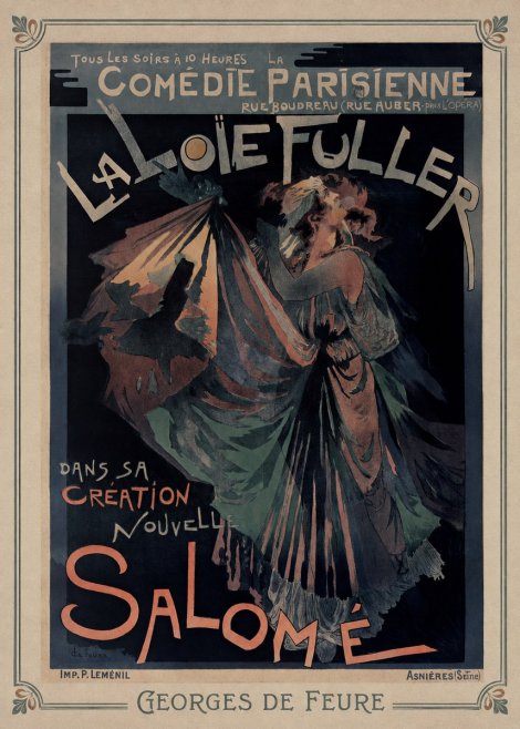 Georges de Feure Salomé I No1 - Juliste