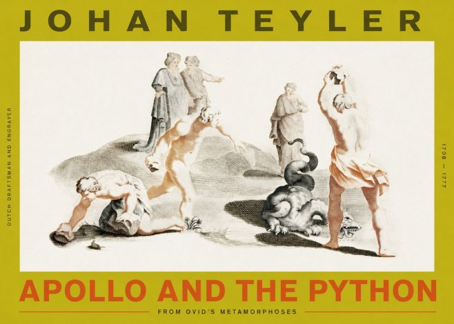 Johan Teyler Apollo and the Python No2 - Juliste
