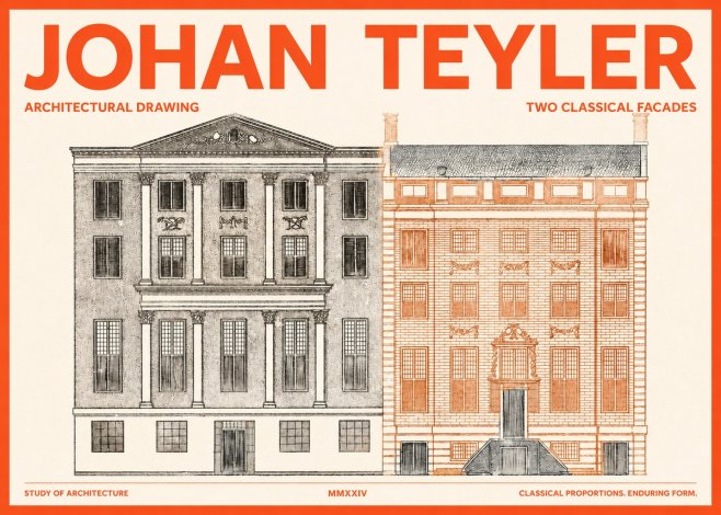 Johan Teyler Architectural Study III No6 - Juliste