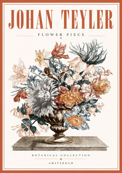 Johan Teyler Flower Piece No5 - Juliste