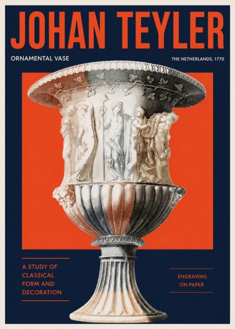 Johan Teyler Ornamental Vase I No2 - Juliste