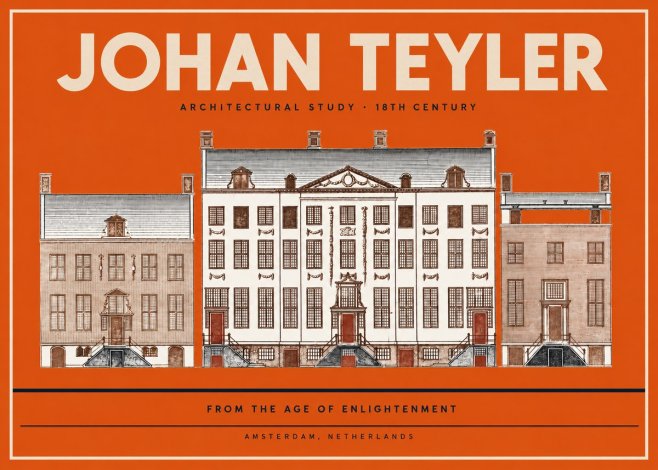 Johan Teyler Architectural Study VII No2 - Juliste