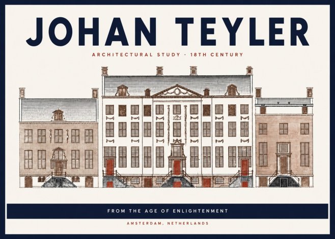 Johan Teyler Architectural Study VII No3 - Juliste