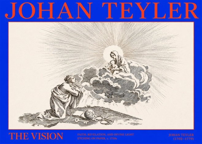 Johan Teyler The Vision No2 - Juliste