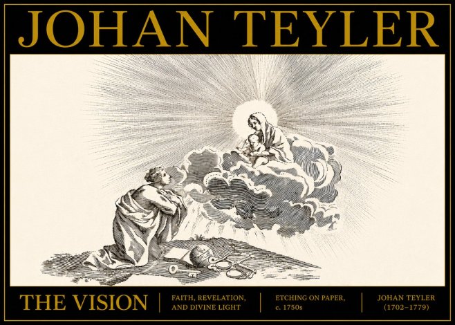 Johan Teyler The Vision No3 - Juliste