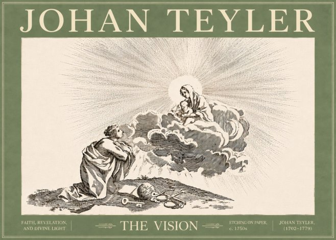 Johan Teyler The Vision No6 - Juliste