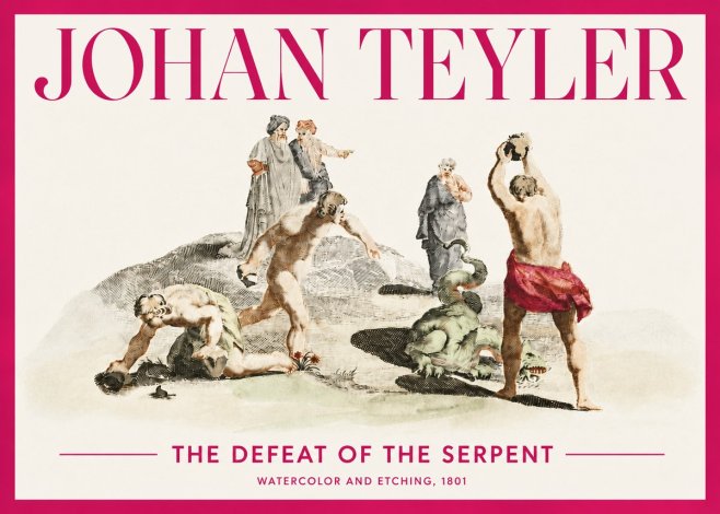 Johan Teyler Study of Ulysses and Polyphemus No4 - Juliste