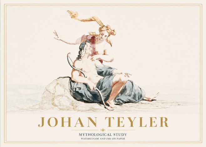 Johan Teyler Mythological Study No6 - Juliste