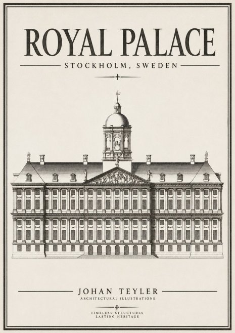 Johan Teyler Royal Palace No2 - Juliste