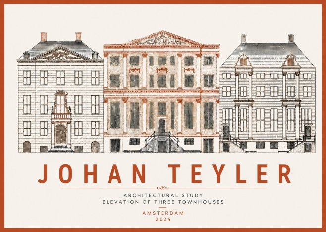 Johan Teyler Architectural Study IX No6 - Juliste