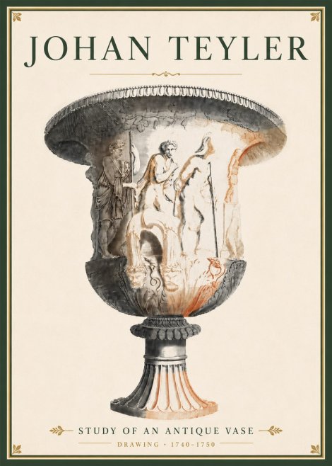 Johan Teyler Classical Urn No5 - Juliste