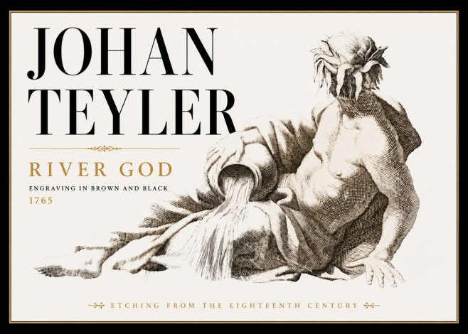 Johan Teyler River God No6 - Juliste