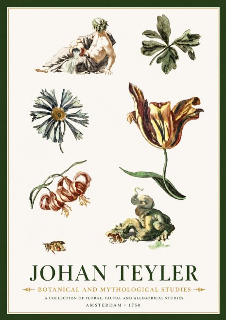 Johan Teyler Botanical and Mythological Studies No4 - Juliste
