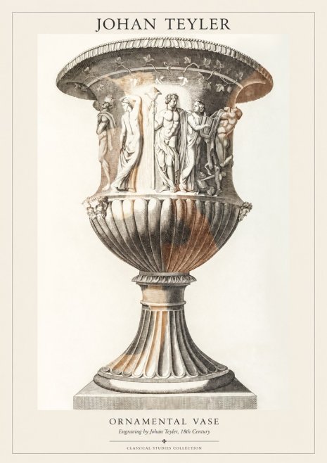 Johan Teyler Ornamental Vase II No1 - Juliste