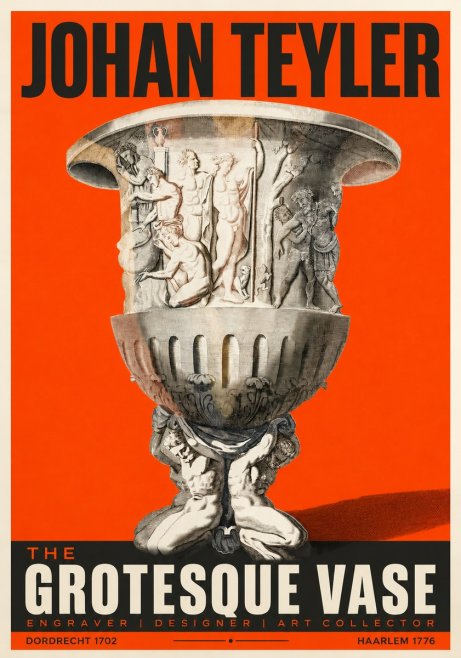 Johan Teyler The Grotesque Vase No2 - Juliste