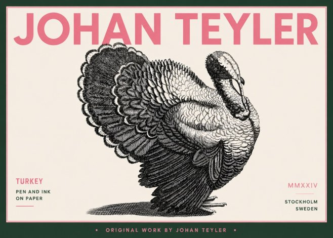 Johan Teyler Turkey No5 - Juliste