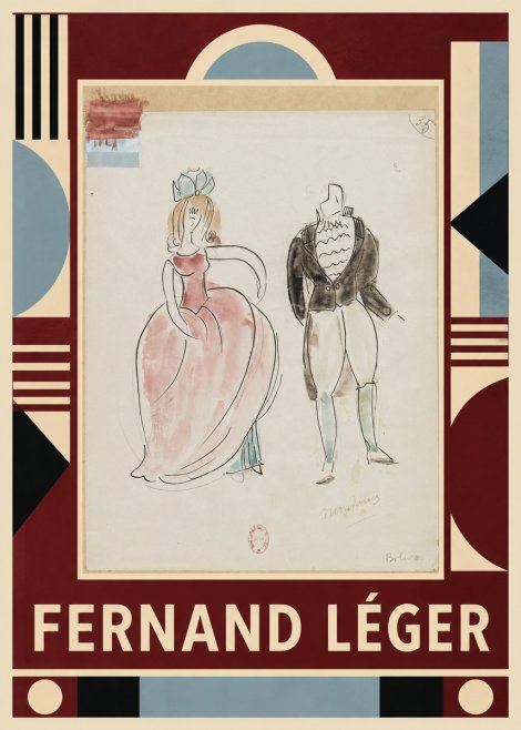 Fernand Léger Bolivar VI No1 - Juliste