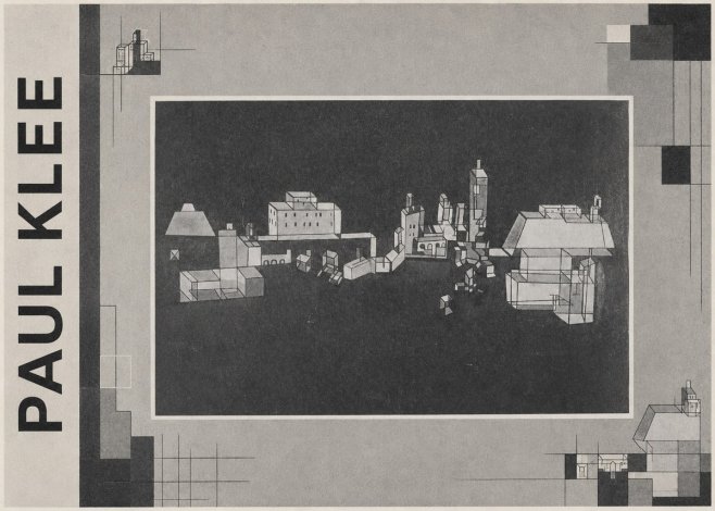Paul Klee Architectural Forms No4 - Juliste