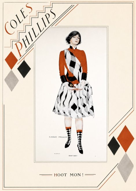 Coles Phillips Hoot Mon! No3 - Juliste