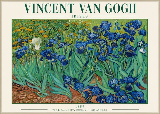 Van Gogh Irises I No3 - Juliste