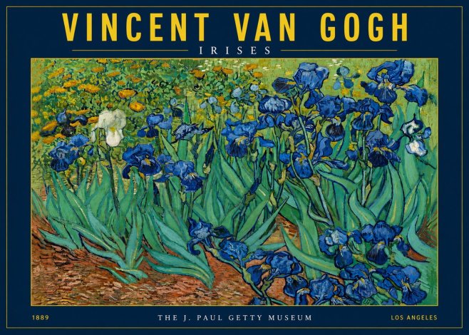 Van Gogh Irises I No4 - Juliste
