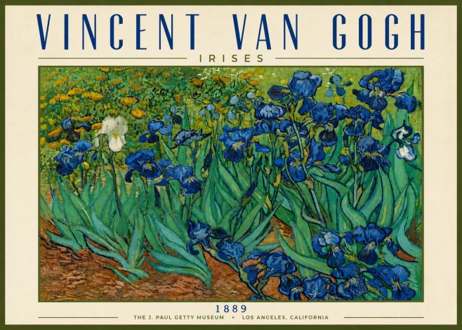 Van Gogh Irises I No6 - Juliste