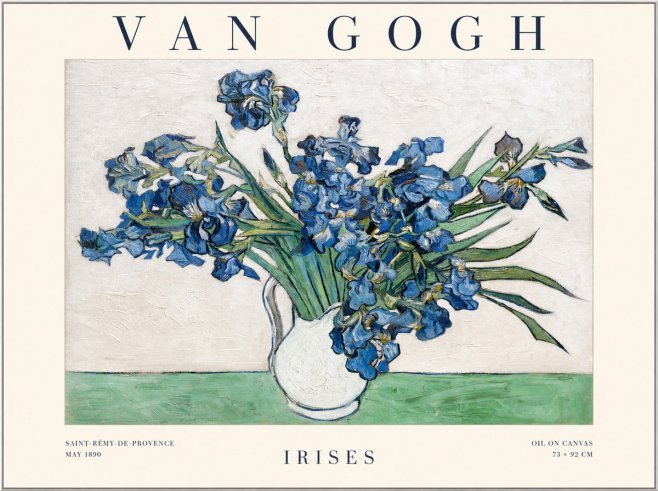Van Gogh Irises II No1 - Juliste