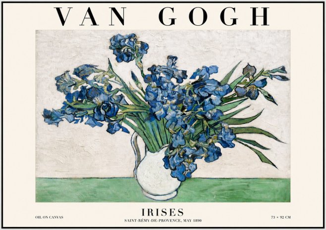 Van Gogh Irises II No6 - Juliste
