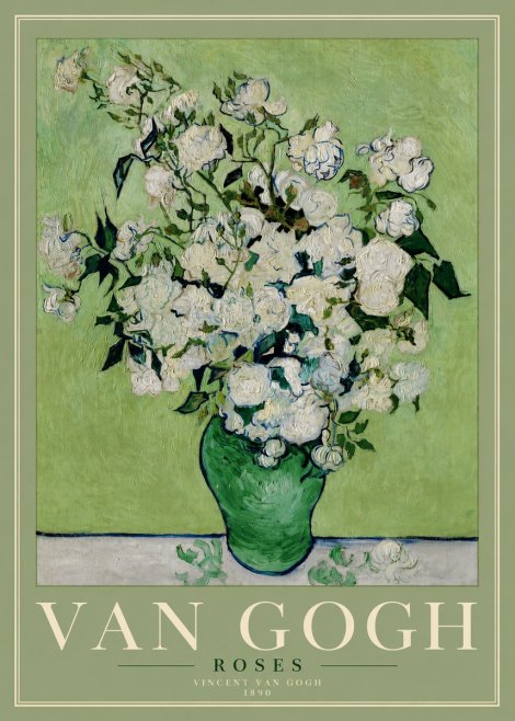 Van Gogh Roses I No4 - Juliste