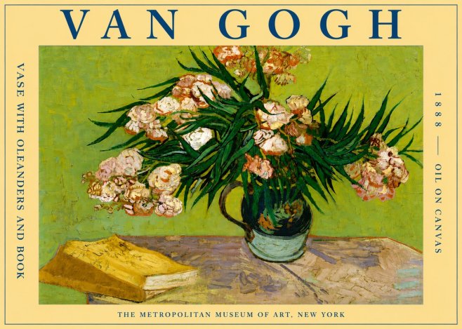 Van Gogh Oleanders No6 - Juliste