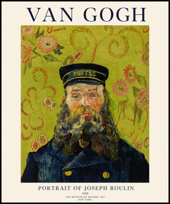 Van Gogh Portrait of Joseph Roulin II No1 - Juliste