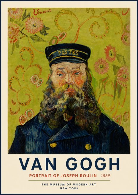 Van Gogh Portrait of Joseph Roulin II No3 - Juliste