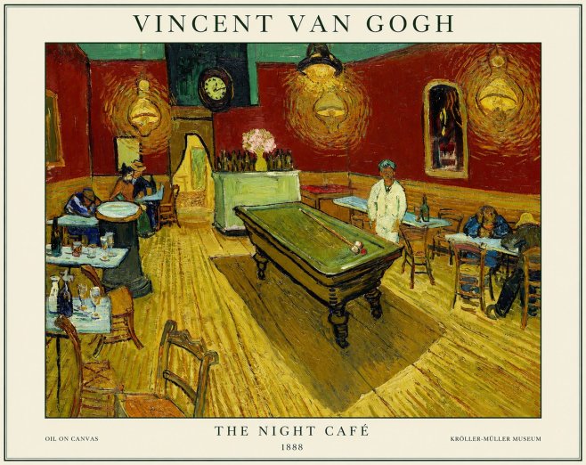 Van Gogh The Night Café II No1 - Juliste