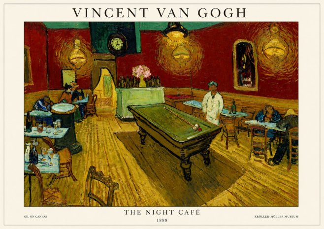 Van Gogh The Night Café II No3 - Juliste