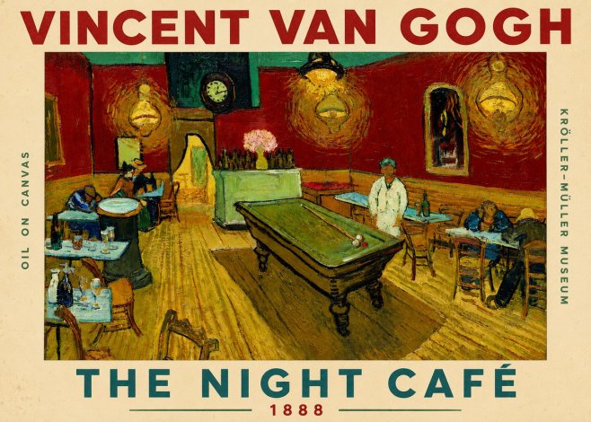 Van Gogh The Night Café II No5 - Juliste