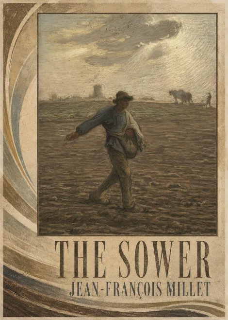 Jean-François Millet The Sower I No2 - Juliste