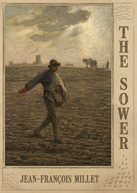 Jean-François Millet The Sower I No3 - Juliste