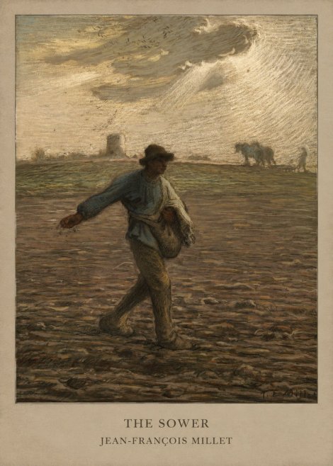 Jean-François Millet The Sower I No5 - Juliste