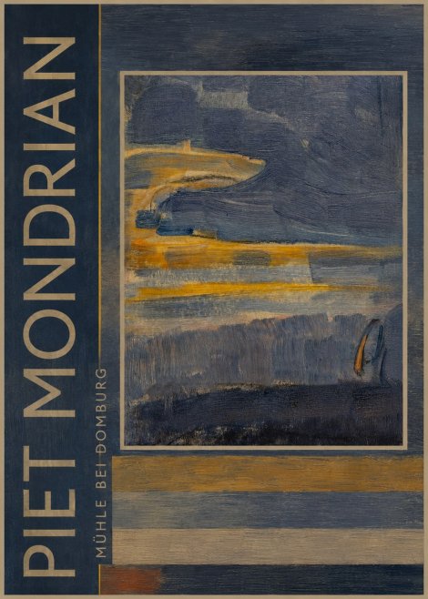 Piet Mondrian Mühle Bei Domburg No3 - Juliste