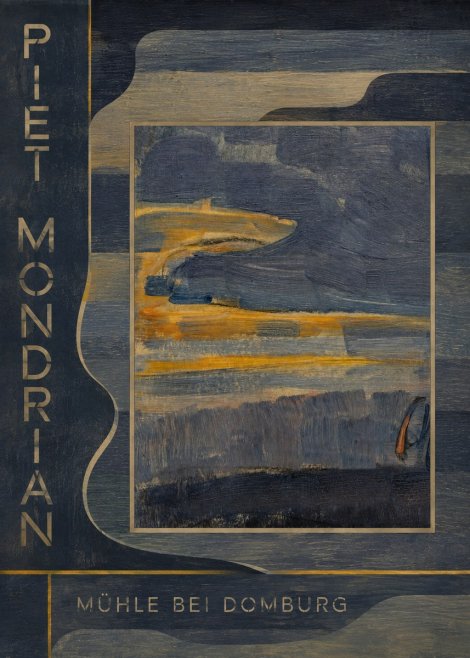 Piet Mondrian Mühle Bei Domburg No5 - Juliste