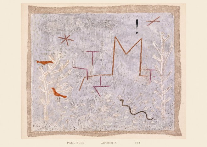 Paul Klee Gartentor K No5 - Juliste