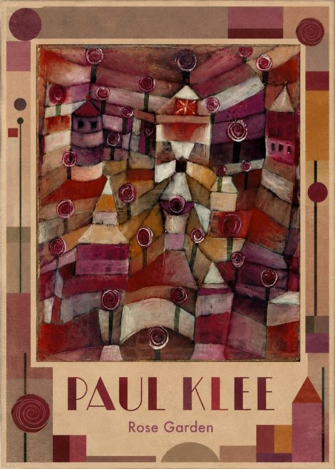 Paul Klee Rose Garden No1 - Juliste