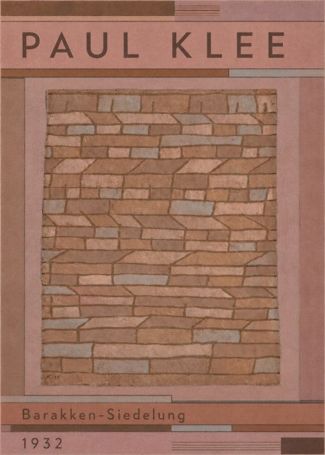 Paul Klee Barakken-siedelung No3 - Juliste