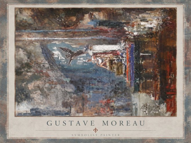 Gustave Moreau Visionary Composition No3 - Juliste